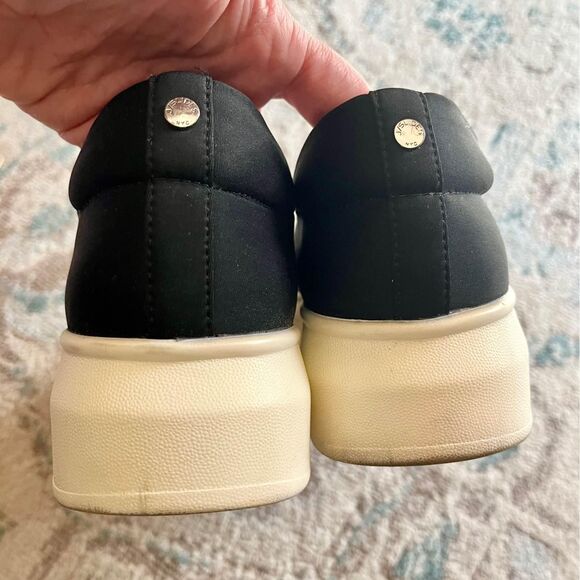 J/Slides Women’s Black White Slip-On Shoes size 9.5 - Picture 6 of 8